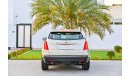 Cadillac XT5 | AED 1,841 Per Month | 0% DP | Exceptional Condition