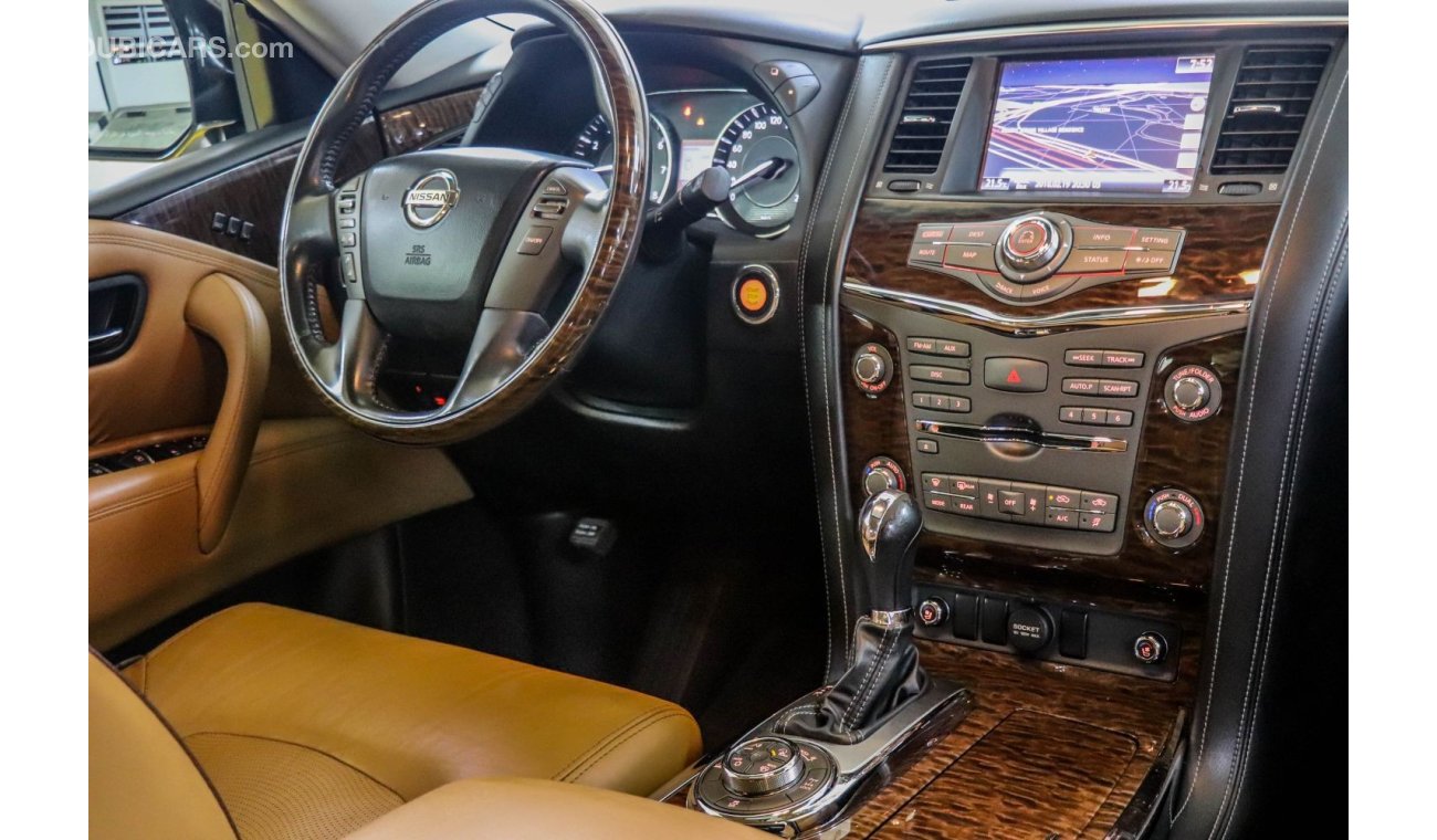 نيسان باترول Nissan Patrol SE Platinum GCC under Warranty with Zero Down-Payment.