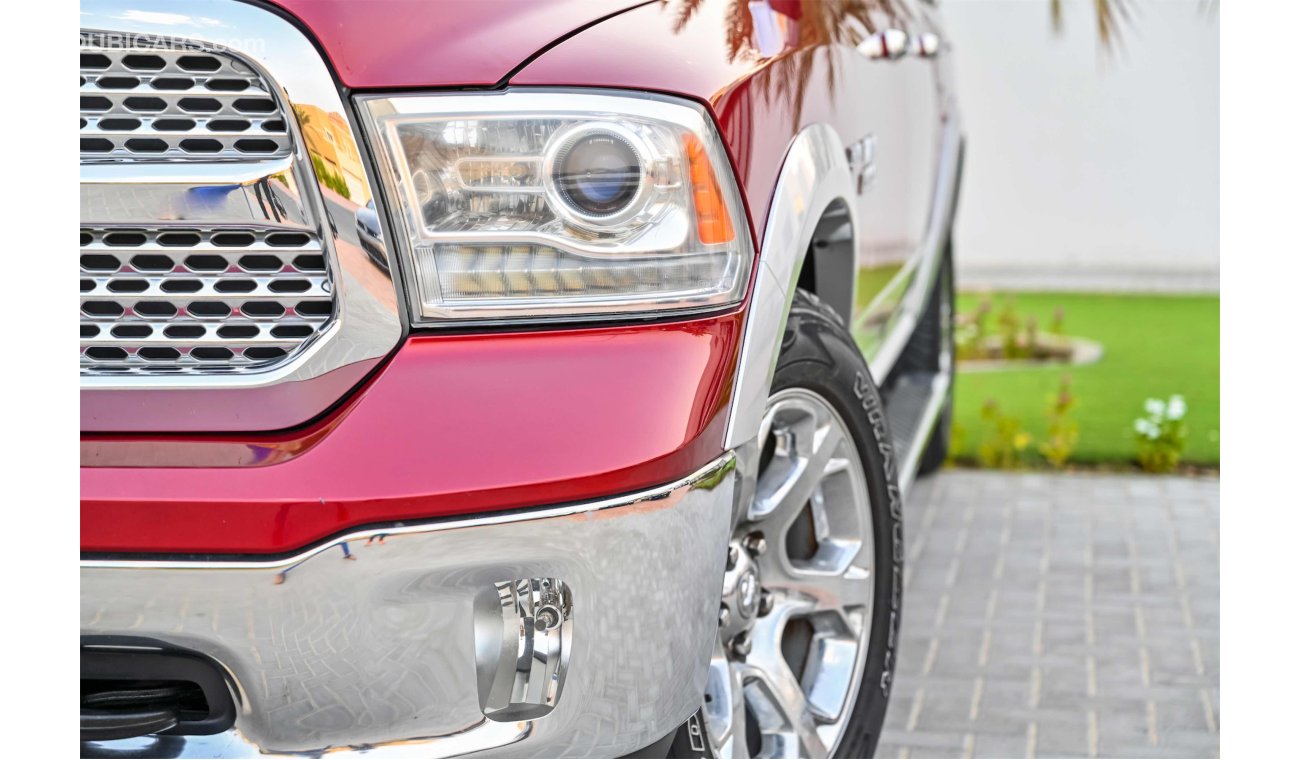 رام 1500 Laramie Double Cab | AED 1,743 Per Month | 0% DP |  Excellent Condition! - Under Warranty!