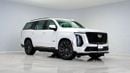 Cadillac Escalade Escalade-V 6.2L UAE's Very Best Example | AED 9,045 Per Month