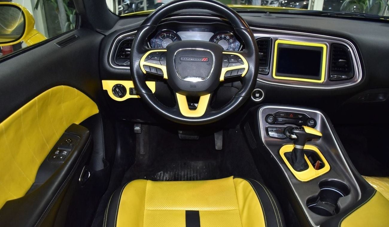 Dodge Challenger EXCELLENT DEAL for our Dodge Challenger ( 2019 Model ) in Yellow Color American Specs