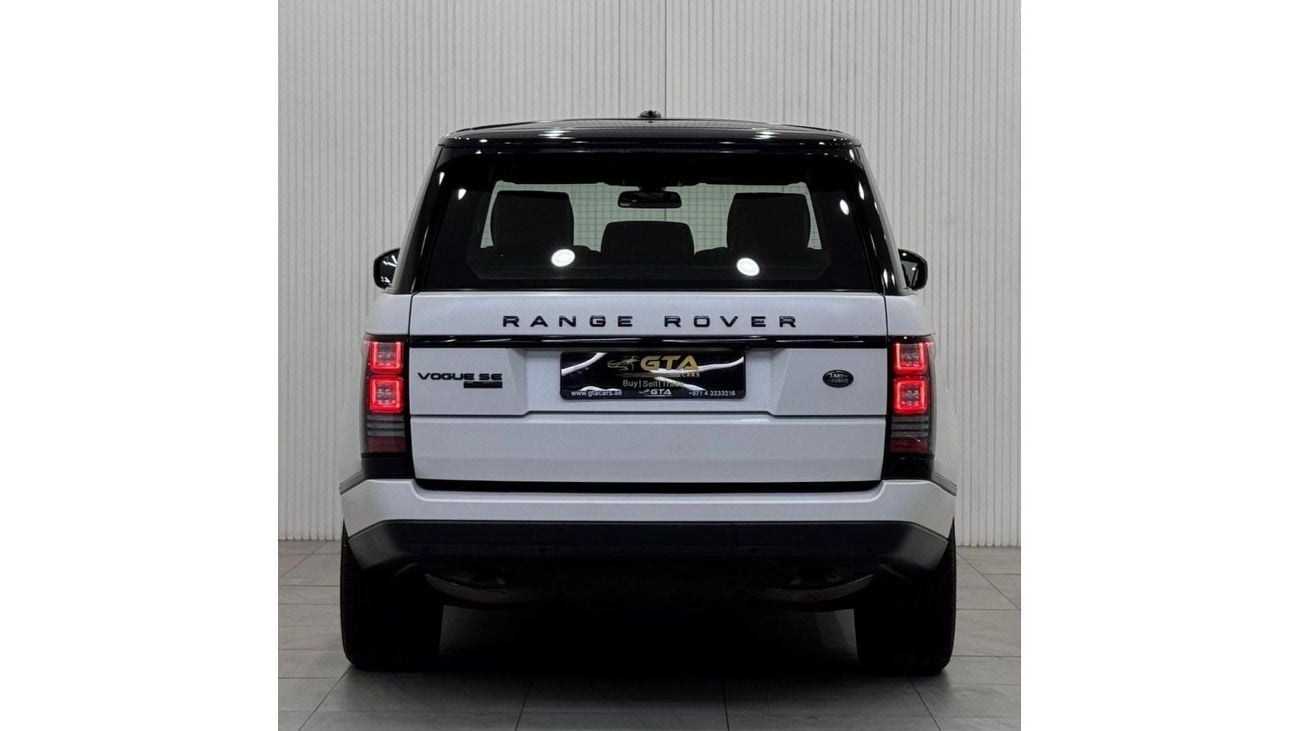 Land Rover Range Rover 2016 Range Rover Vogue SE Supercharged, 2025 Warranty, 2027 GTA Service Pack, Fully Loaded, GCC