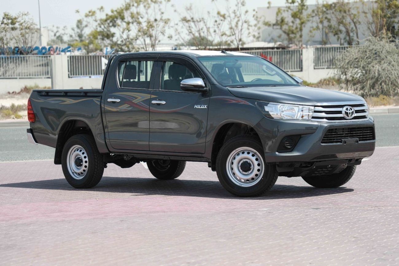 Toyota Hilux 2025 TOYOTA HILUX LOW 2.4 - GREY METTALIC inside BLACK | Export Only