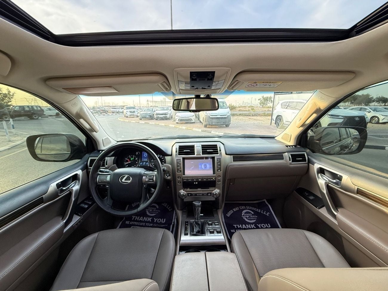 Lexus GX460 PLATINUM 2017 Prestige 4.6L FULL OPTION GCC