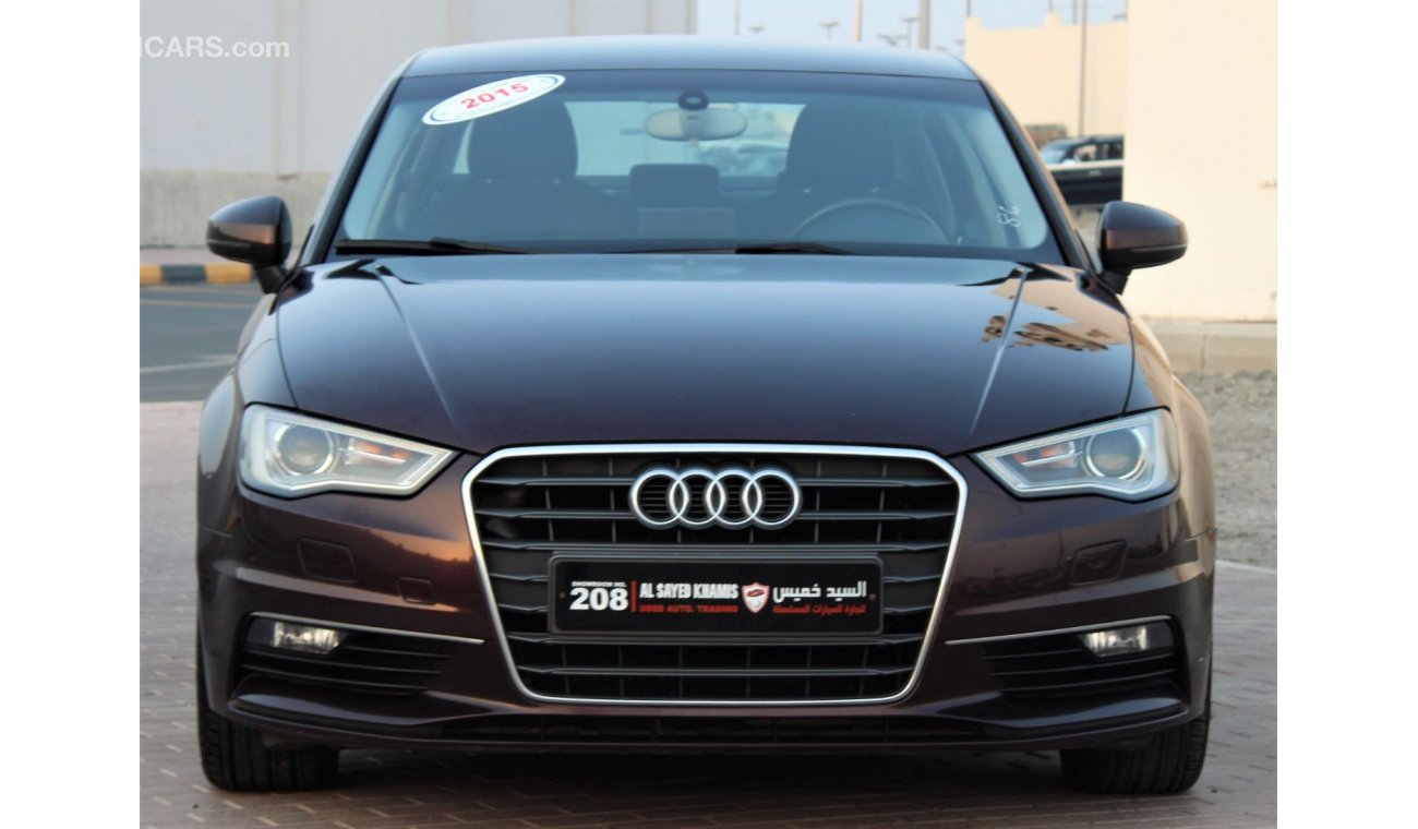 Audi A3 Audi A3 2015 GCC in excellent condition without accidents, very clean from inside and outside