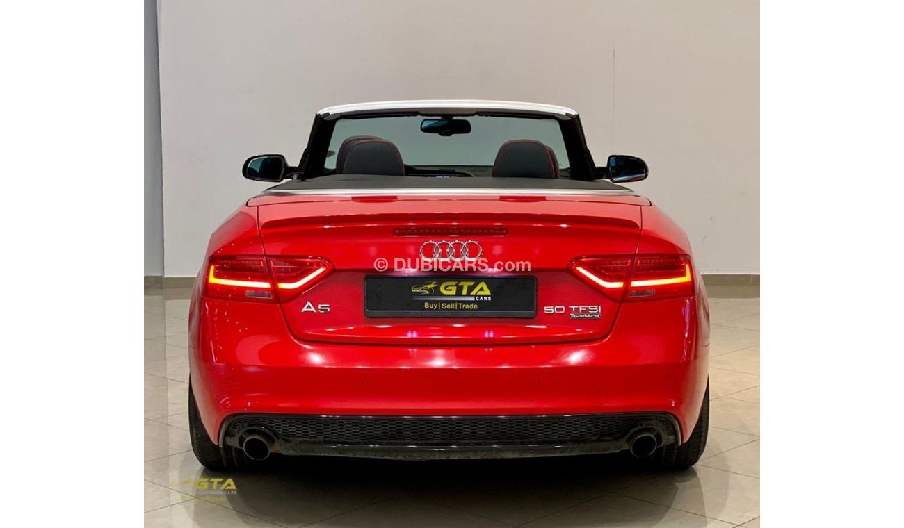 Audi A5 2016 Audi A5 50TFSI S-Line Cabriolet, Audi Warranty-Service Contract, GCC