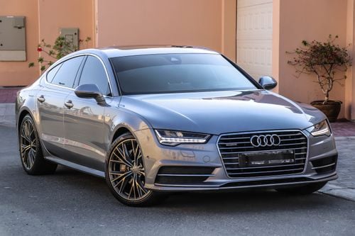 Audi A7 50 TFSI 2016 GCC under Agency Warranty with Zero Down-Payment.