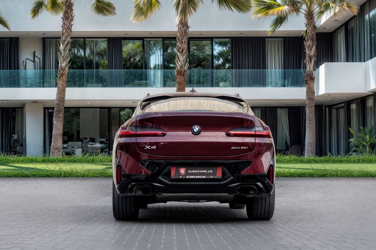 بي أم دبليو X4 X4 30i M Sport | 3,721 P.M | 0% Downpayment | Warranty 2028!