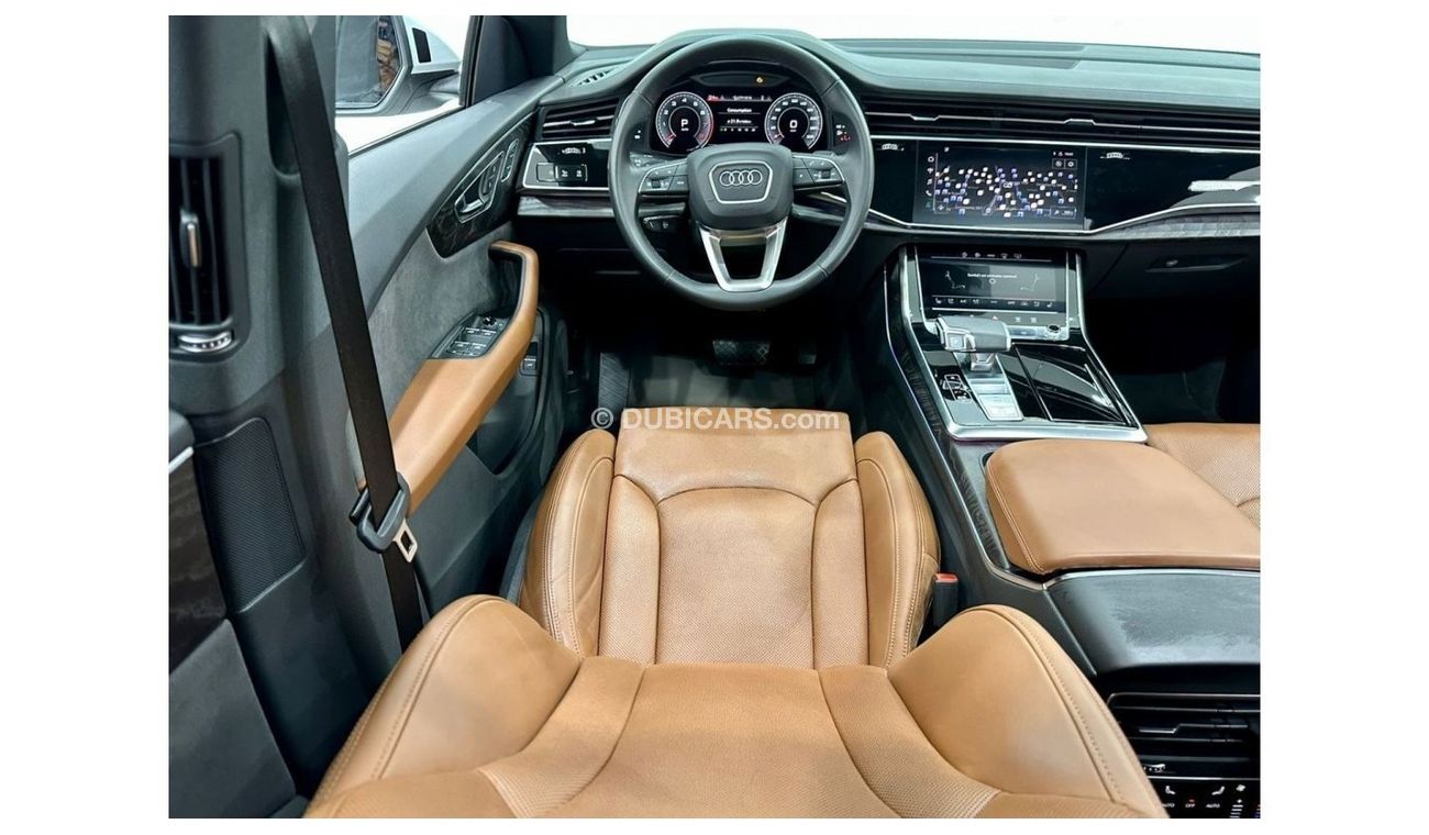 Audi Q8 2021 Audi Q8 55 TFSI Quattro SLine, Aug 2024 Audi warranty, Aug 2026 Audi Service Pack, Low Kms, GCC