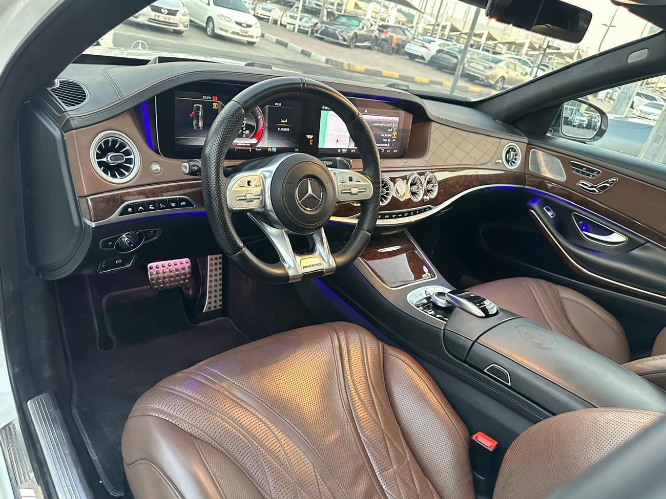 مرسيدس بنز S 63 AMG Mercedes S563 AMG_ 2018_ Gulf _in excellent condition_ no problems