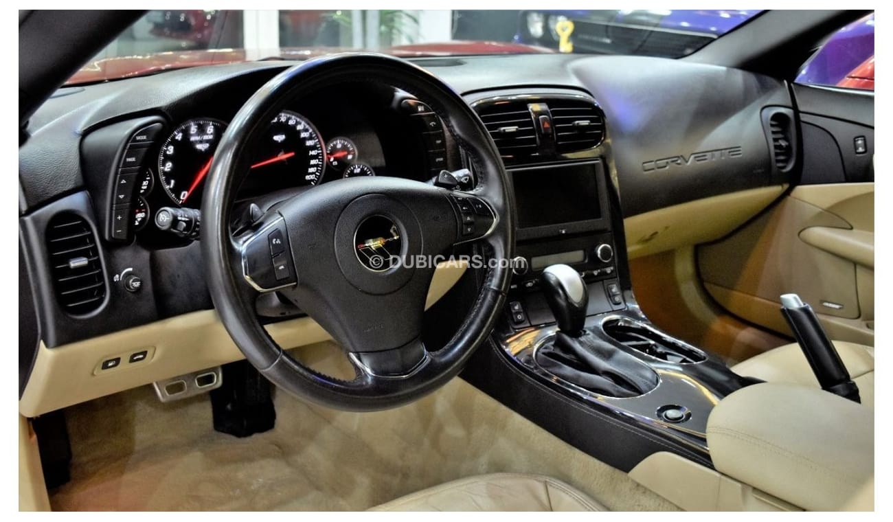 Chevrolet Corvette EXCELLENT DEAL for our Chevrolet Corvette C6 Grand Sport ( 2013 Model ) in Red Color American Specs