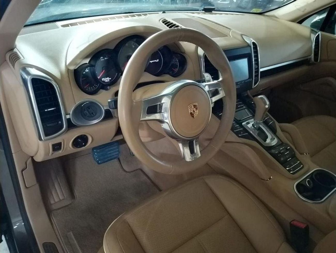 Porsche Cayenne S 4.8L PORSCHE CAYENNE S 2014 4.8L | SPORTS STEERING | SPECIAL BROWN PAINT | SUNROOF