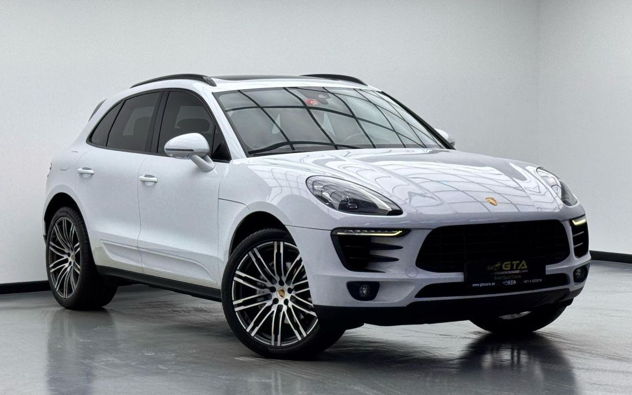 Porsche Macan S 3.0L (340 HP) 2018 Porsche Macan S, Warranty, Full Options, Excellent Condition, GCC