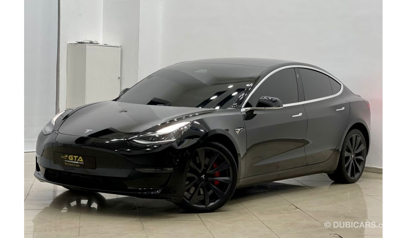 Tesla Model 3 Performance 2020 Tesla Model 3 Performance, ( Auto Pilot ), Tesla Warranty, GCC