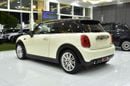 Mini Cooper EXCELLENT DEAL for our Mini Cooper ( 2017 Model ) in WhiteColor GCC Specs
