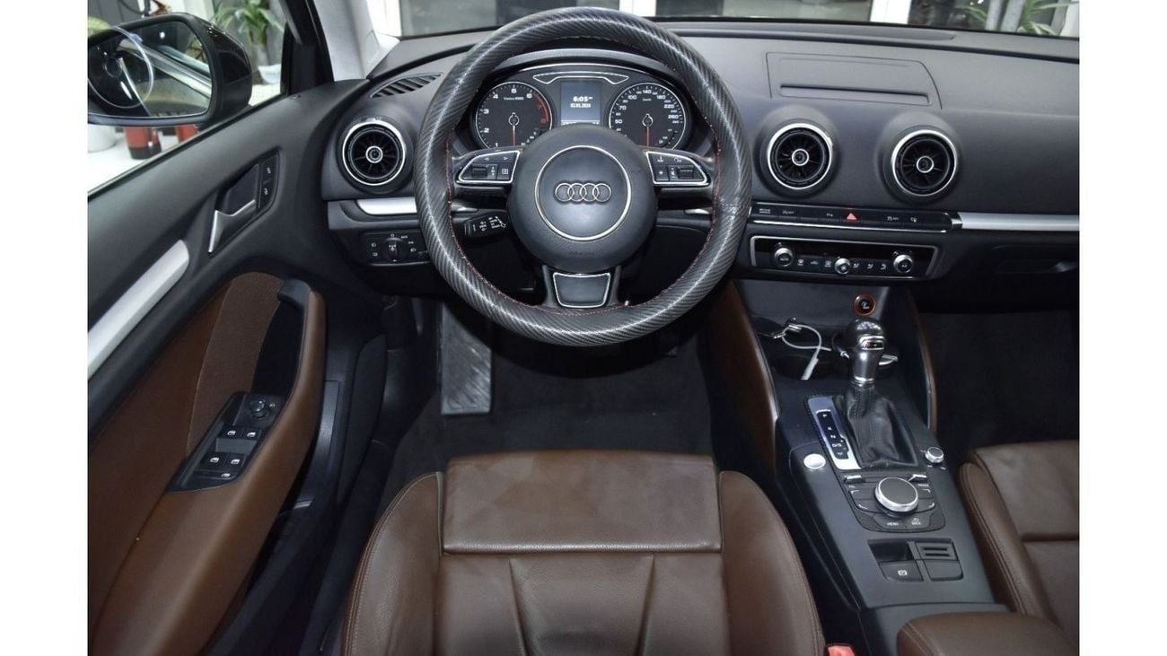 Audi A3 EXCELLENT DEAL for our Audi A3 30TFSi 1.4L ( 2016 Model ) in Black Color GCC Specs