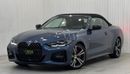 بي أم دبليو 430i M سبورت Pro 2021 BMW 430i M-Sport Convertible, June 2026 BMW Warranty + Service Pack, Very Low Kms,