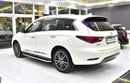 إنفينيتي QX60 EXCELLENT DEAL for our Inifiniti QX60 ( 2018 Model ) in White Color GCC Specs