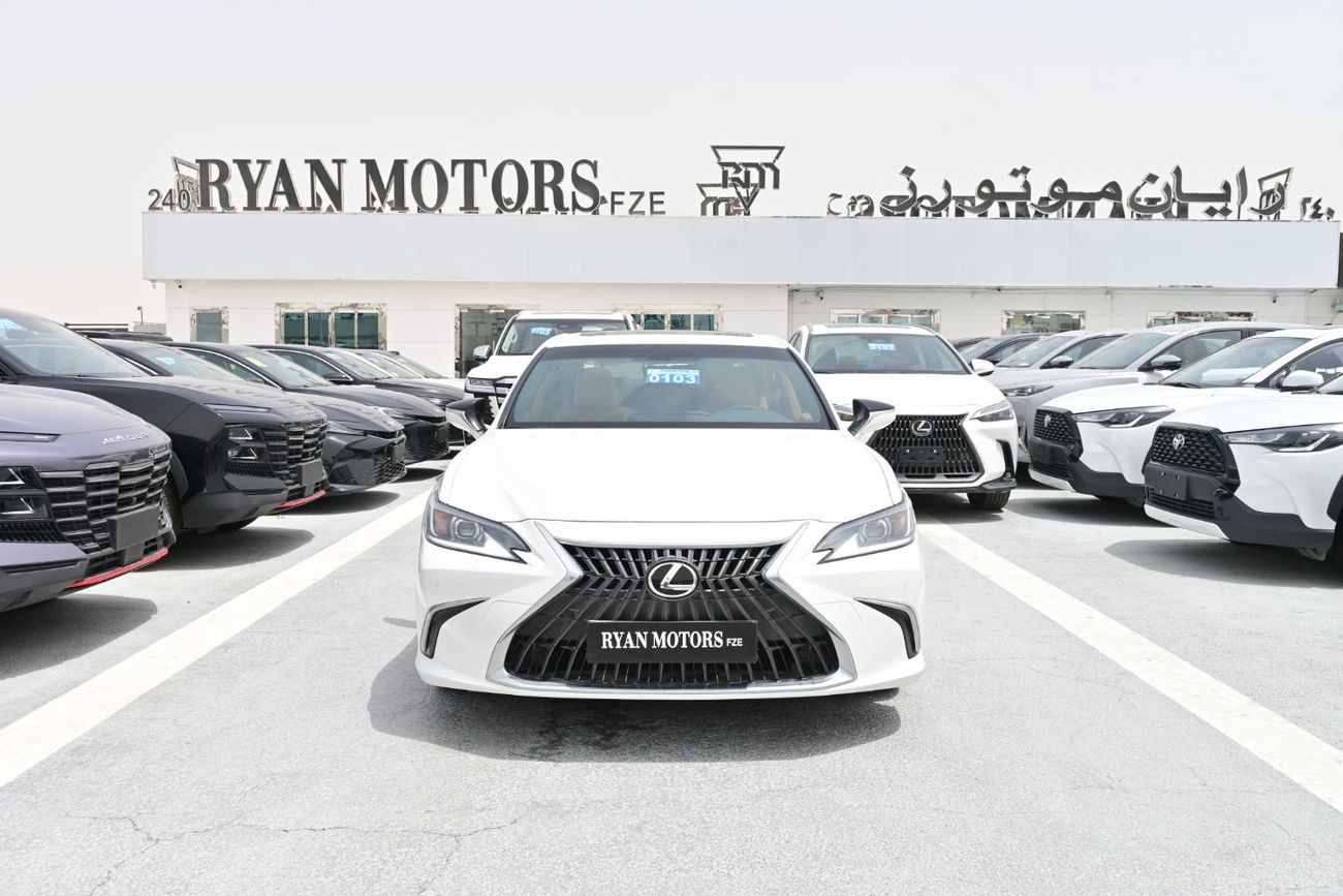 لكزس ES300h Lexus ES300h 2.5L Hybrid Model 2023, Color White