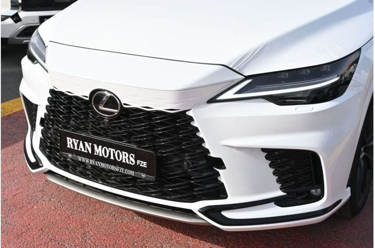 لكزس RX 500h Lexus RX500h F-Sport 2.4L,  In-line 4, Turbo, Hybrid, AWD Model 2026, Color White