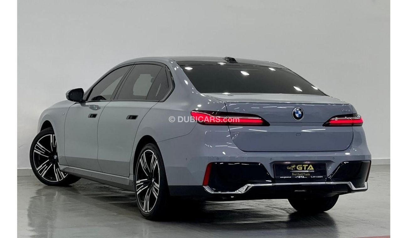 BMW 740Li 2023 BMW 740i M Sport, Jan 2028 BMW Warranty + Service Package, Fully Loaded, GCC