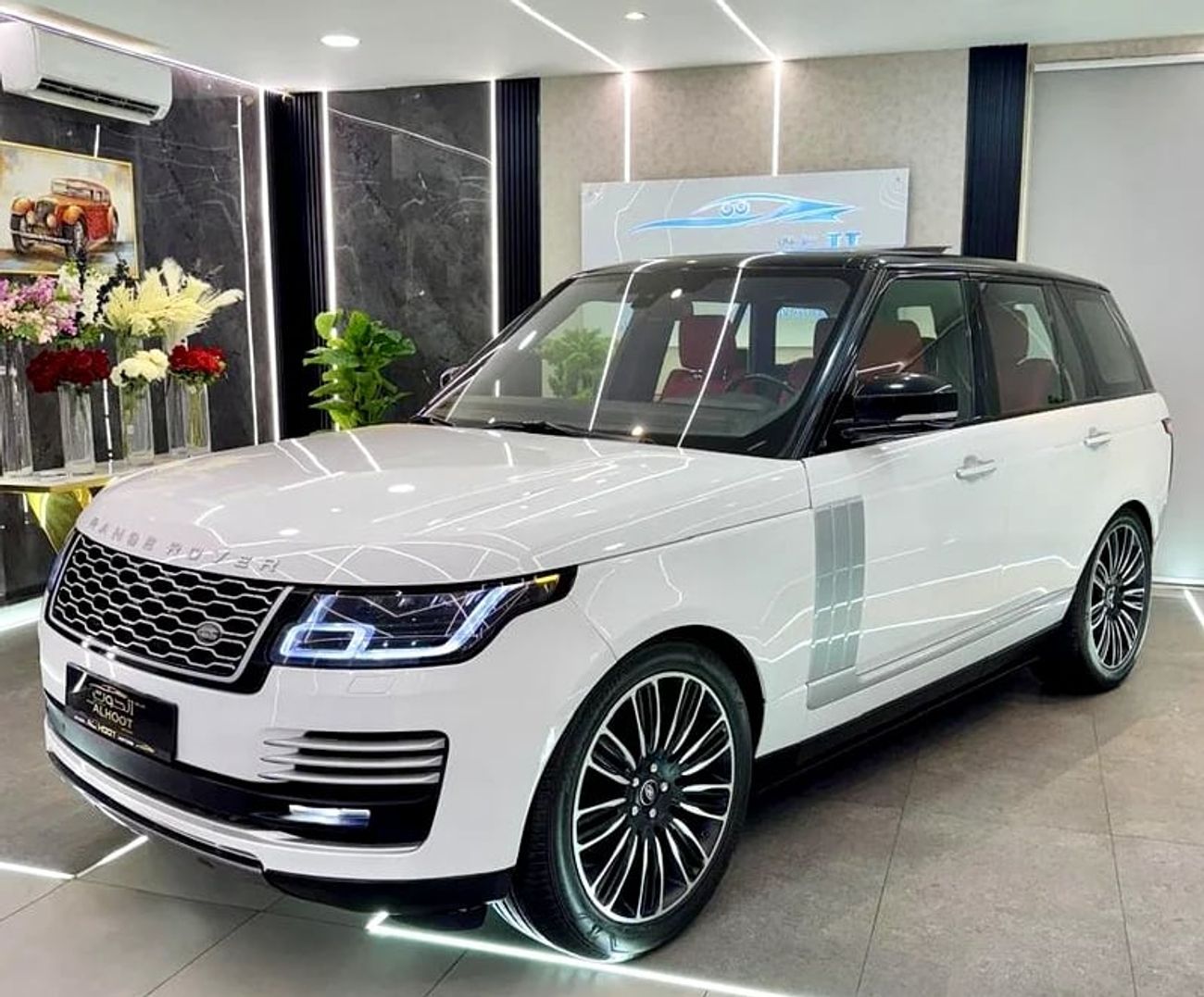 لاند روفر رينج روفر LWB Autobiography P400 3.0L FACELIFT TO || AUTOBIOGRAPHY KIT RR VOGUE V8 II GCC || TOP RANGE || PANO