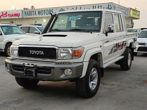 Toyota Land Cruiser Pick Up 4.5L,V8,DIESEL,DOUBLE/CABIN,DIFF/LOCK,OVER FENDER,WINCH,PICKUP,POWER WINDOW,FULL OPTION,MT,2022MY