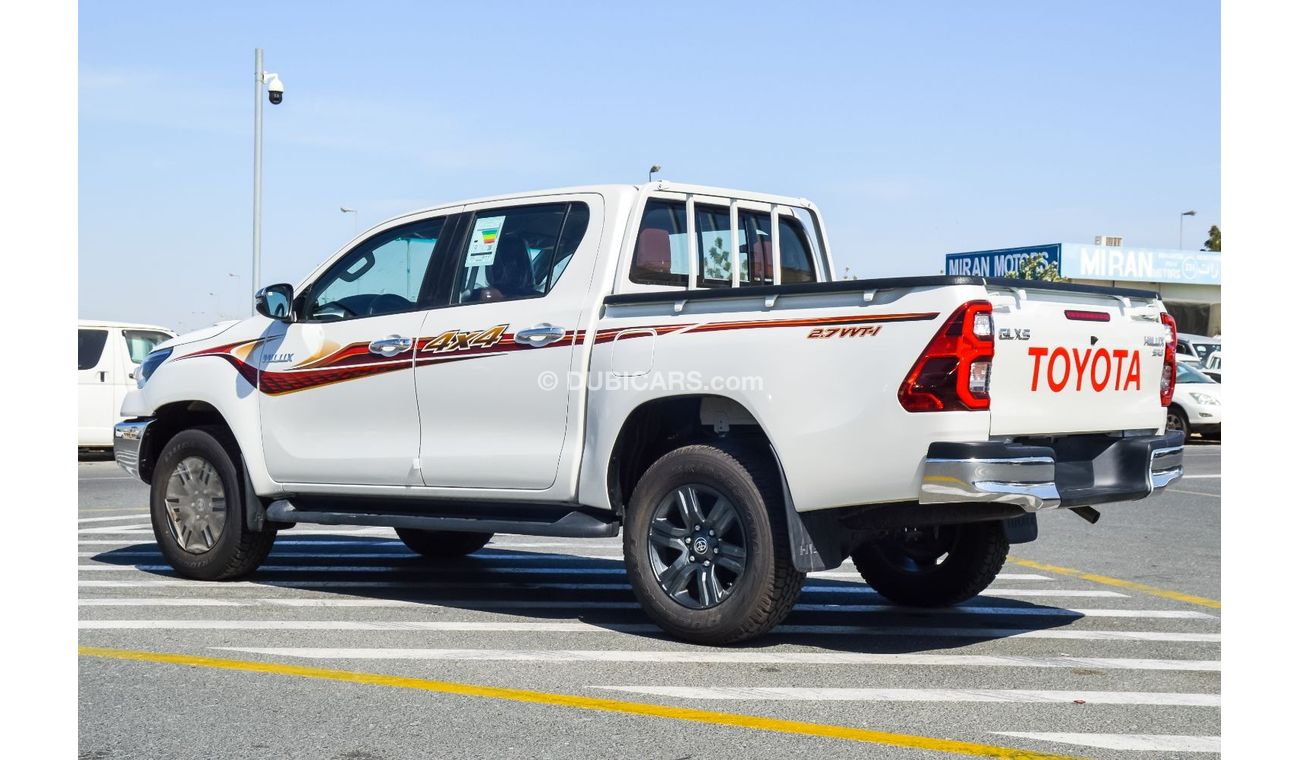 Toyota Hilux TOYOTA HILUX 2.7L 4WD PICKUP 2023 | REAR CAMERA | ALL WHEEL DRIVE | FABRIC SEATS | AVAILABLE FOR EXP