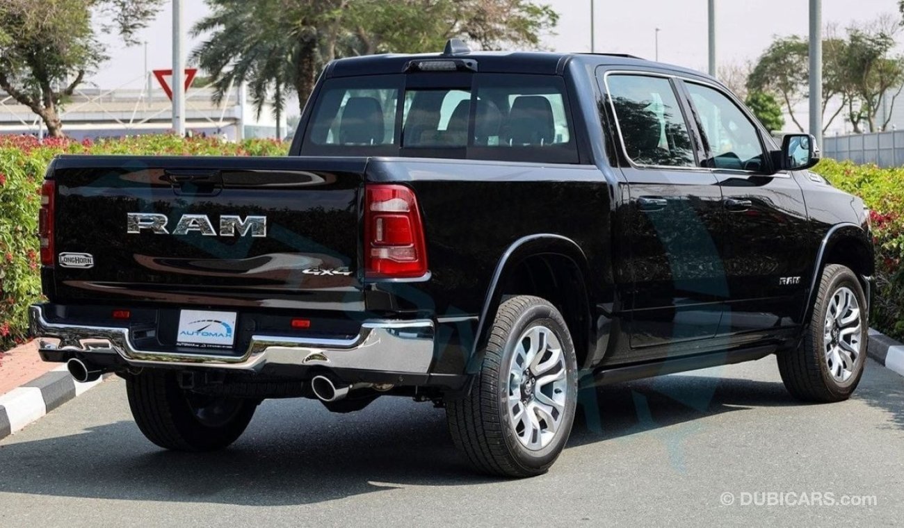 RAM 1500 Longhorn Crew Cab V8 5.7L HEMI , 2024 GCC , 0Km , With 3 Years or 60K Km Warranty @Official Dealer