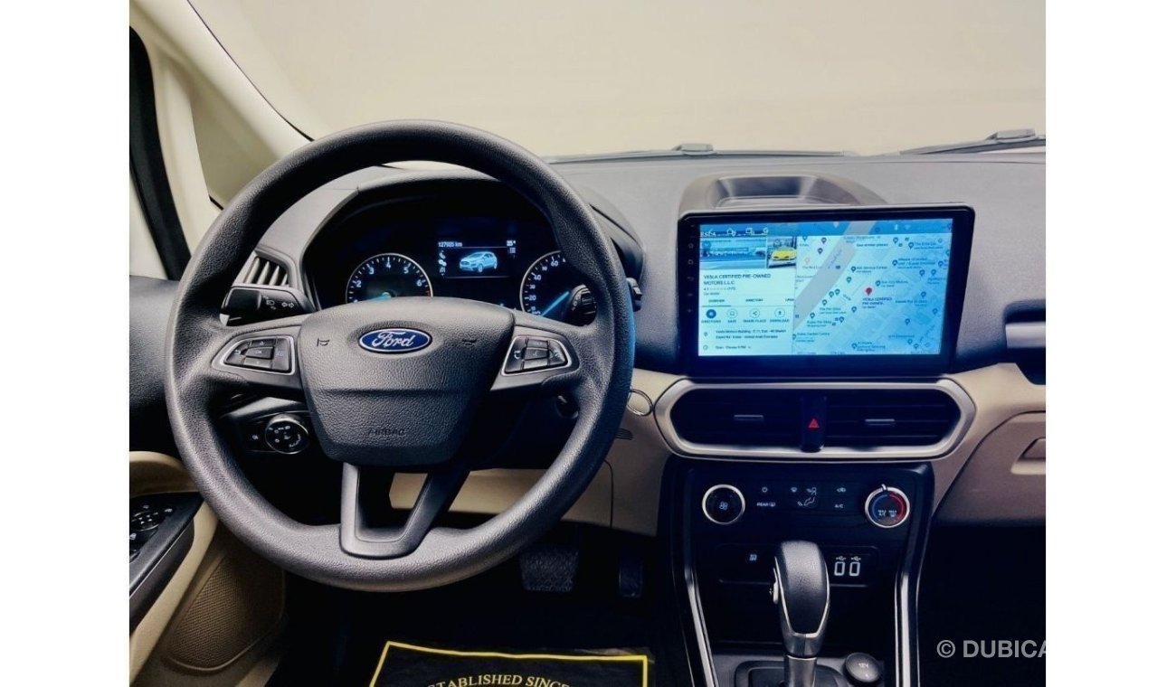 Ford Eco Sport Titanium LIMITED!! + LEATHER SEATS + NAVIGATION + CAMERA / GCC / 2019 / UNLIMITED MILEAGE WARRANTY /