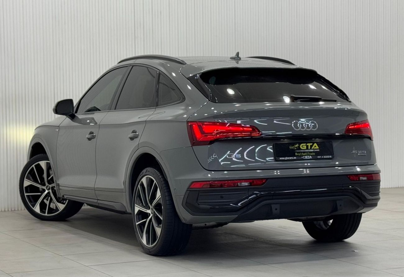 أودي Q5 45 TFSI quattro S Line 2.0L (245 HP) SUV Coupe 2022 Audi Q5 quattro 45 TFSI S Line, Agency Warranty