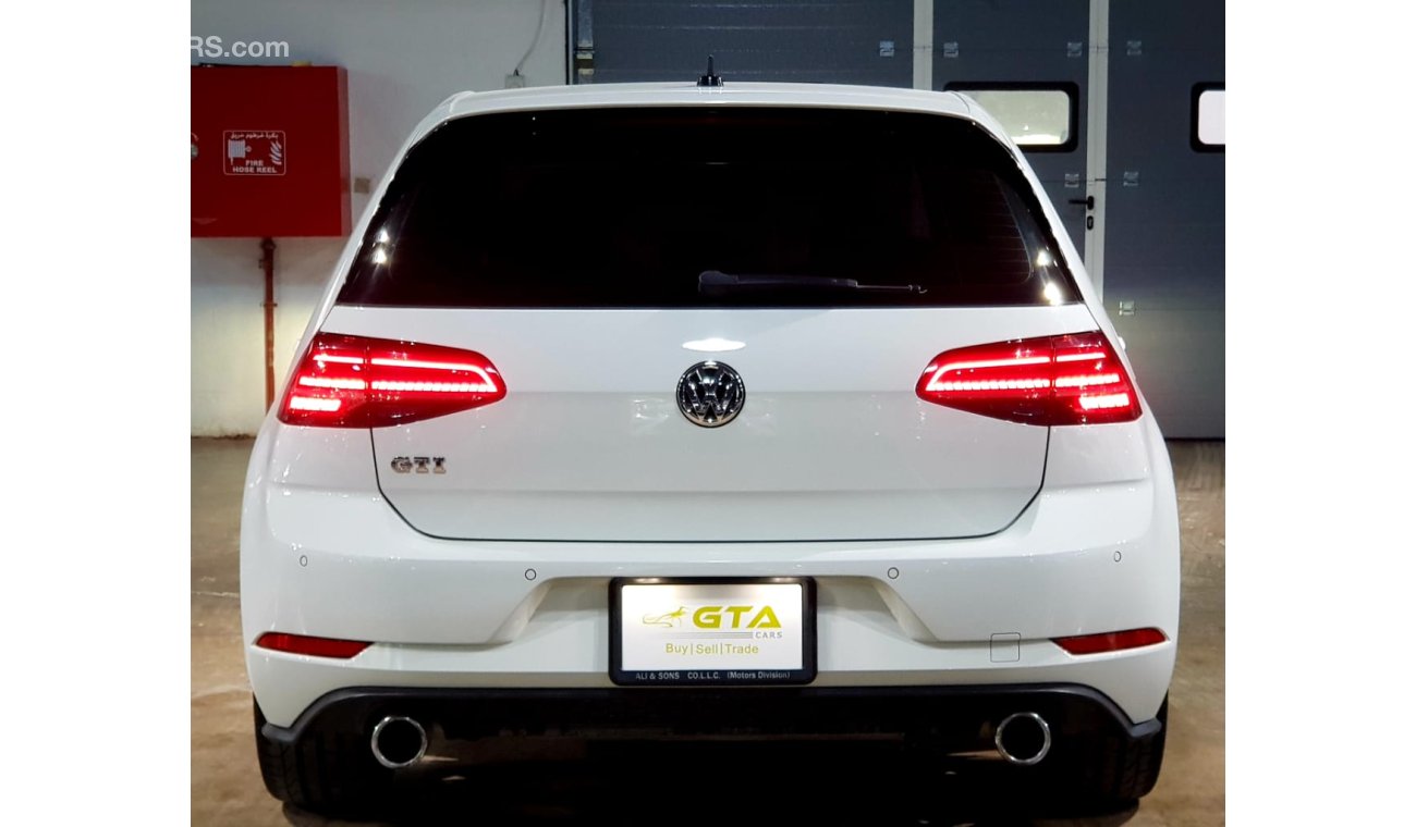 فولكس واجن جولف 2018 Volkswagen GTI, Warranty, Full History, GCC