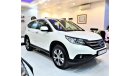 Honda CR-V ONLY 89,000 KM! Honda CRV AWD 2014 Model!! in White Color! GCC Specs