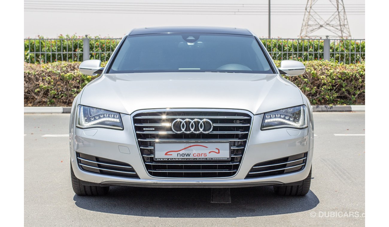 Audi A8 AUDI A8L - 2013 - GCC - ZERO DOWN PAYMENT - 1820 AED/MONTHLY - 1 YEAR WARRANTY