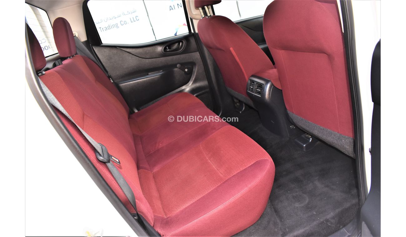 Nissan Navara AED 718 PM | 2.5L SE 2WD GCC DEALER WARRANTY