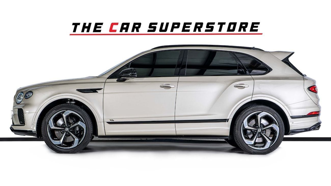 Bentley Bentayga S 4.0T GCC-1Owner-Al Habtoor Warranty Service Contract Until 2029-Bespoke Order