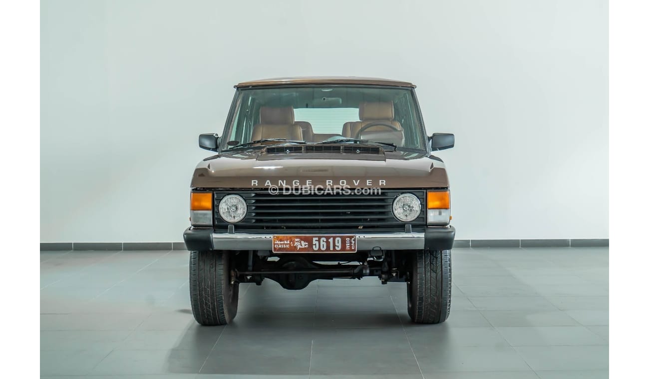 لاند روفر رينج روفر 1988 Range Rover Vogue SE 3.5L V8 Fuel Injection / British Motor Industry Heritage Trust Certified M