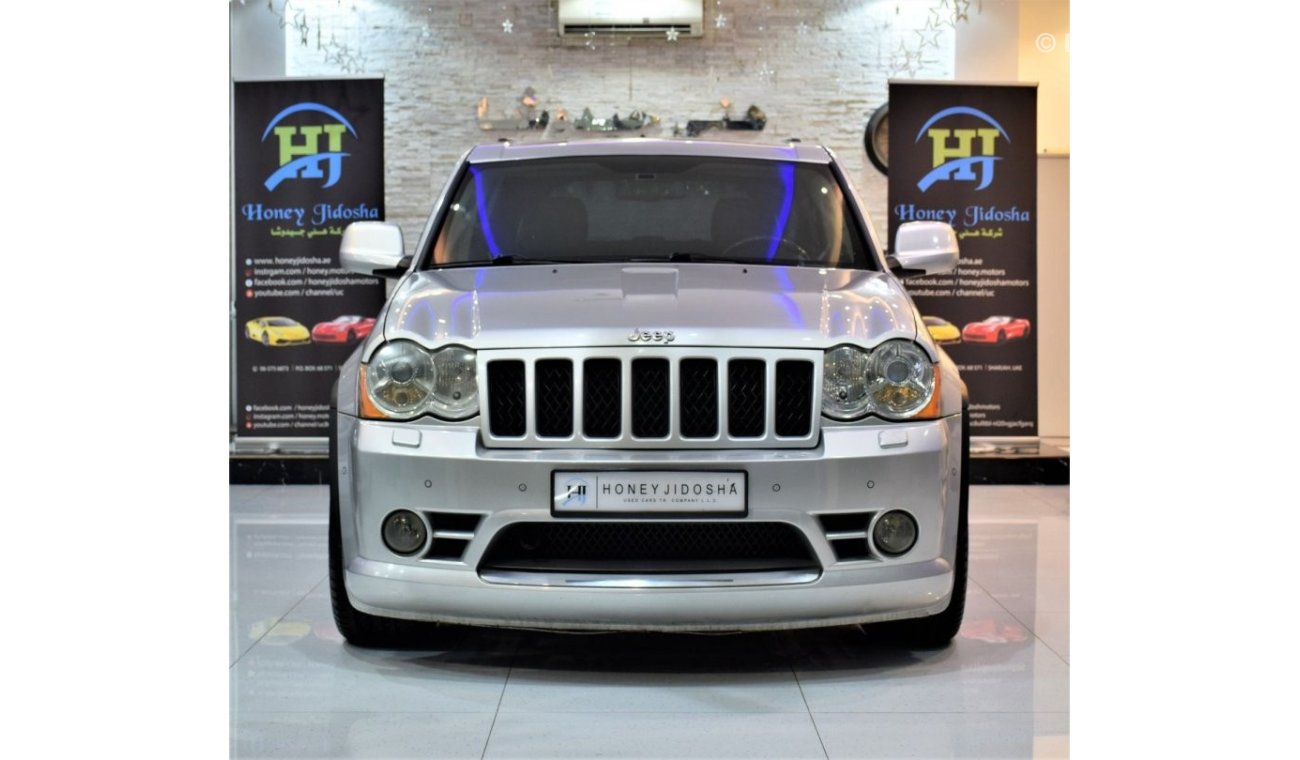 جيب جراند شيروكي EXCELLENT DEAL for our Jeep Grand Cherokee SRT8 2009 Model!! in Silver Color! GCC Specs