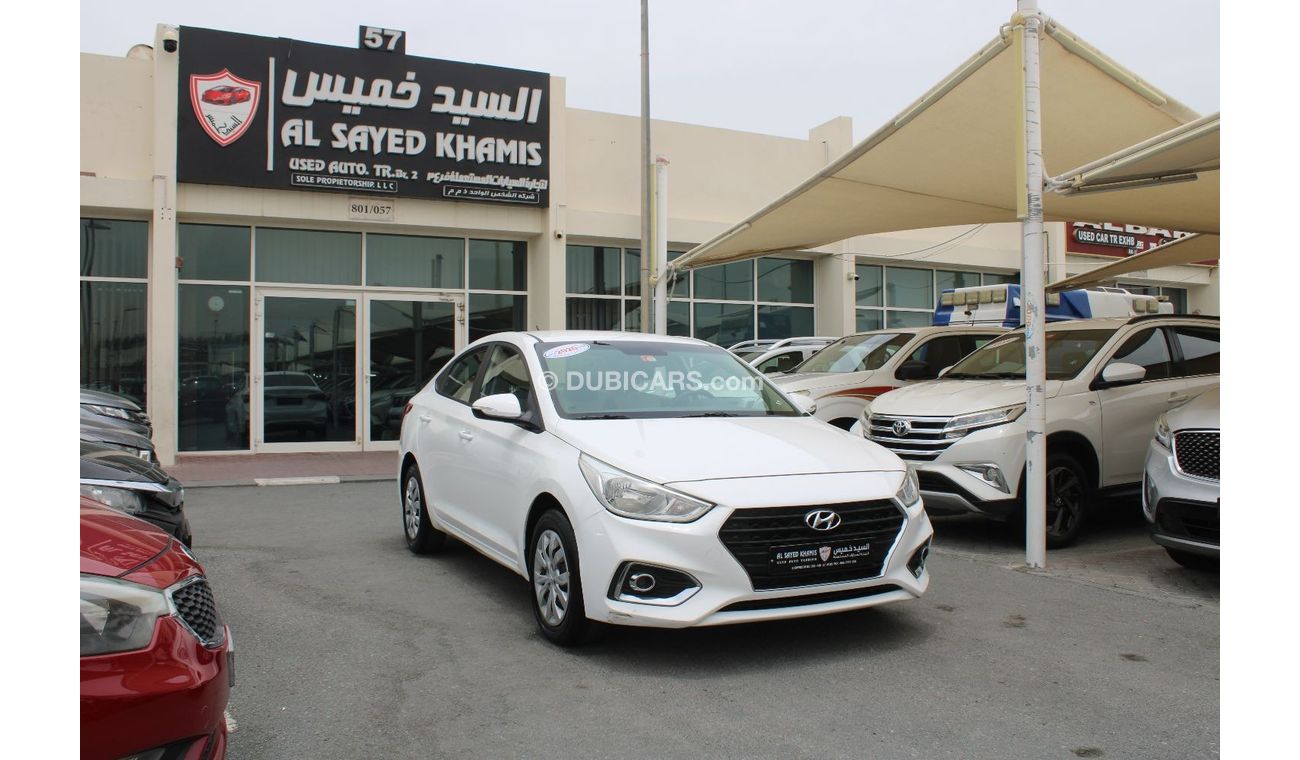 هيونداي أكسنت GLS خالية من الحوادث - خليجي - صبغة الوكالة - مكينة 1600 سي سي