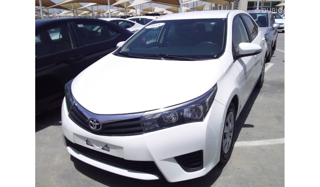 Toyota Corolla 1.6 2015 GCC