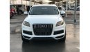 Audi Q7 AUDI Q7 MODEL 2013 GCC CAR PER CONDITION FULL OPTION PANORAMIC ROOF LEATHER SEATS BACK CAMERA