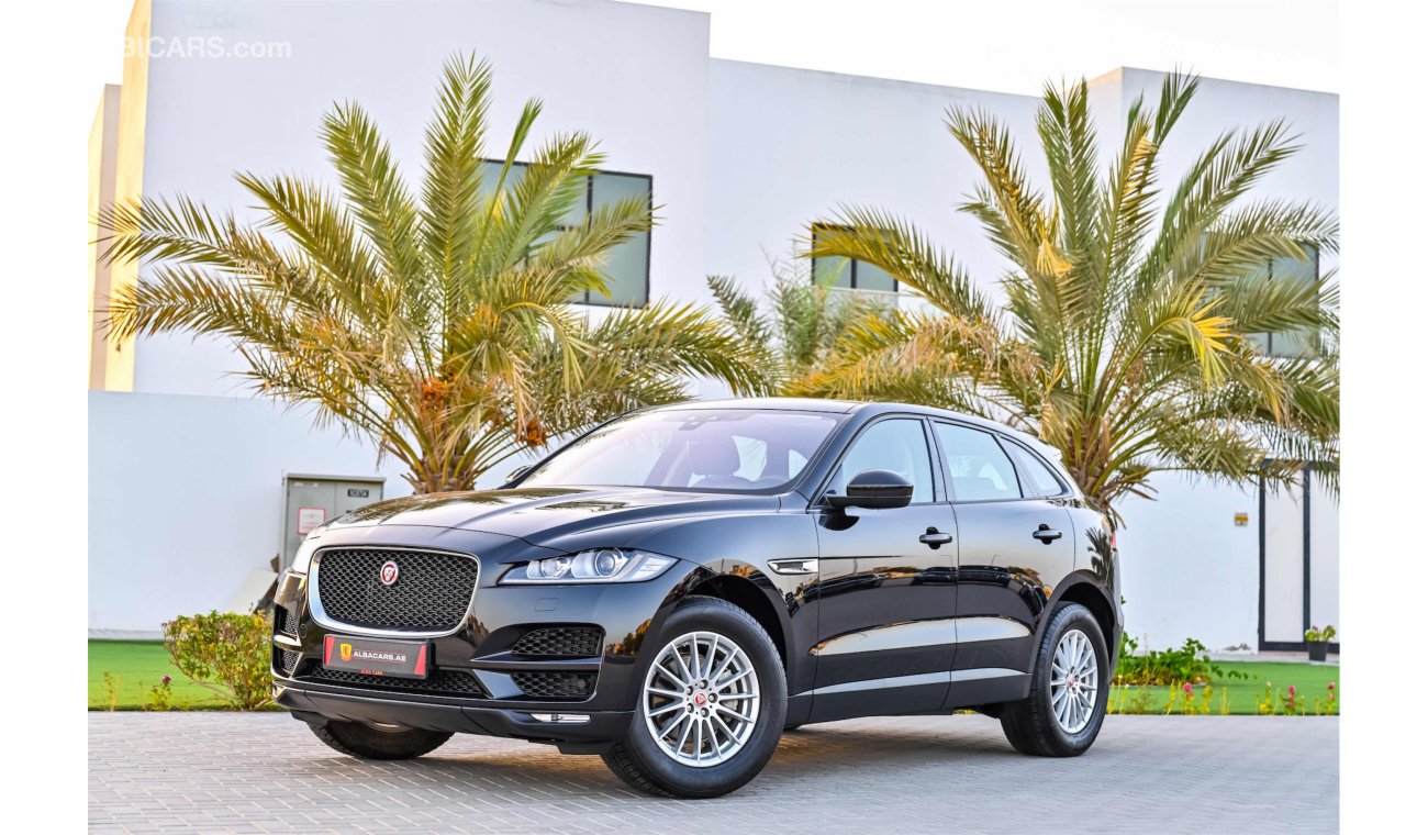 Jaguar F-Pace 2.5T | 2,526 P.M | 0% Downpayment | Full Option | Immaculate Condition