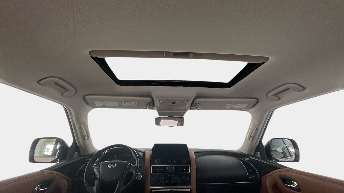 إنفينيتي QX80 5.6 SENSORY AUTO 4WD 8 SEATS | شامل الضمان | 0 ﺪﻔﻋﺓ ﺃﻮﻟﻯ