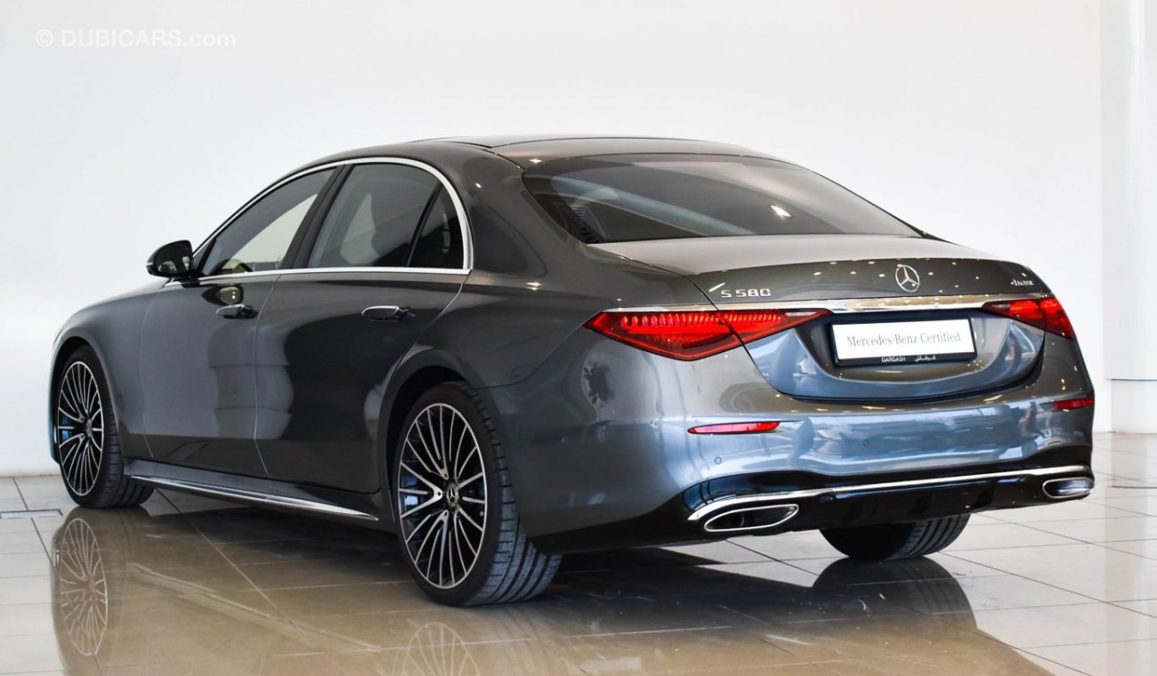 Mercedes-Benz S 580 4M SALOON / Reference: VSB 31869 Certified Pre-Owned with up to 5 YRS SERVICE PACKAGE!!!