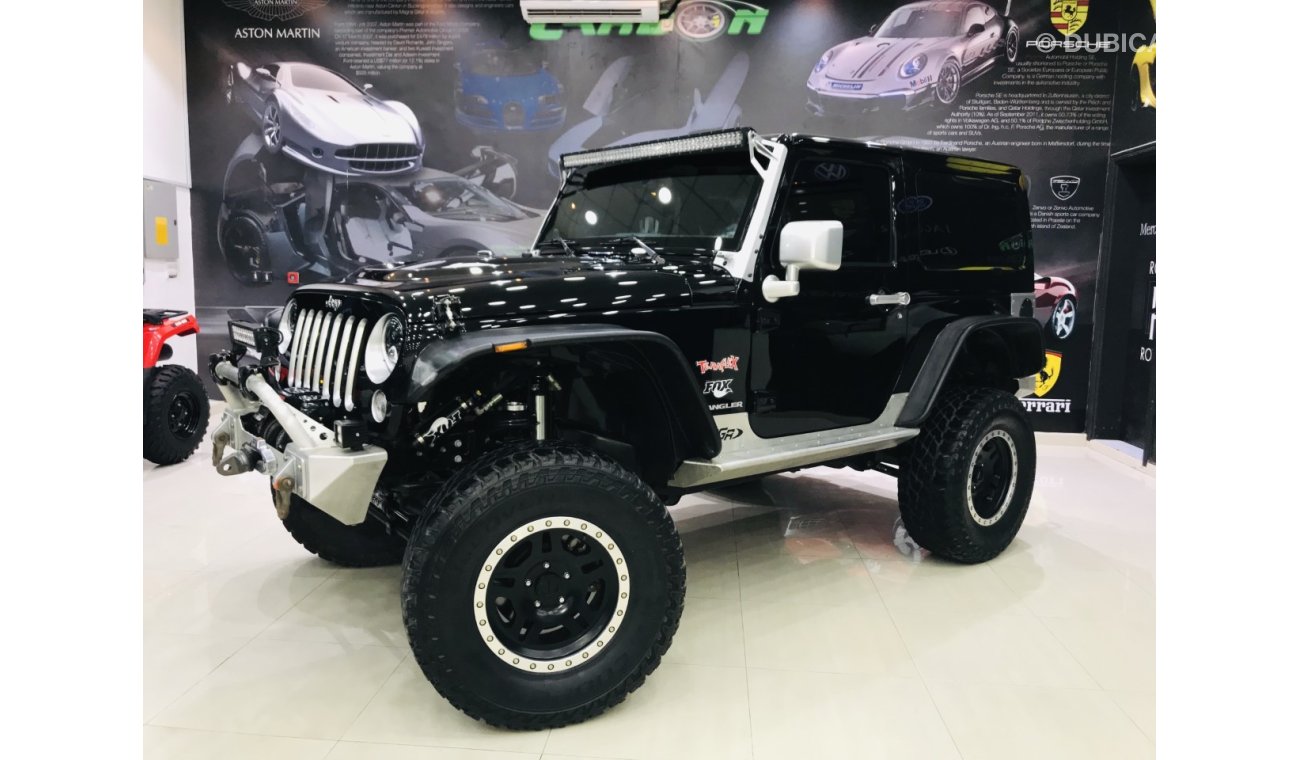Jeep Wrangler SAHARA - 2014 - MANUAL GEAR - ONE YEAR WARRANTY ( 1,250 AED ) PER MONTH