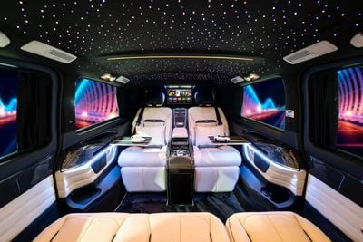 Mercedes-Benz V 300 NEW ARRIVAL 2026 MODEL VIP MERCEDES GCC V300 with ADDITIONAL REAR AC - 2 Years Warranty by VLINE