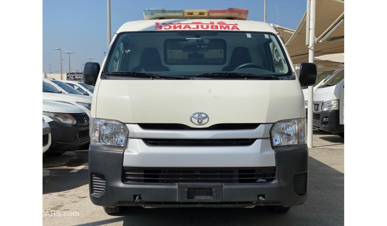 Toyota Hiace 2015 hiace mid roof ambulance Ref#192 (FINAL PRICE) 936km only