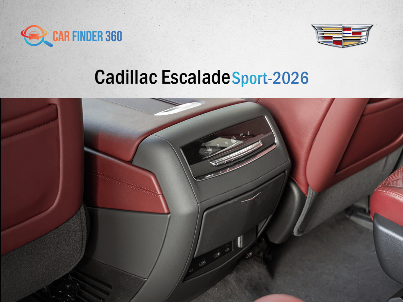 كاديلاك إسكالاد Cadillac Escalade Sport - 2026 - GCC (export only)