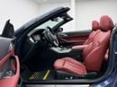 BMW 430i 2021 BMW 430i M-Sport Convertible, 2027 BMW Warranty + Service Pack, Full BMW Service History, GCC