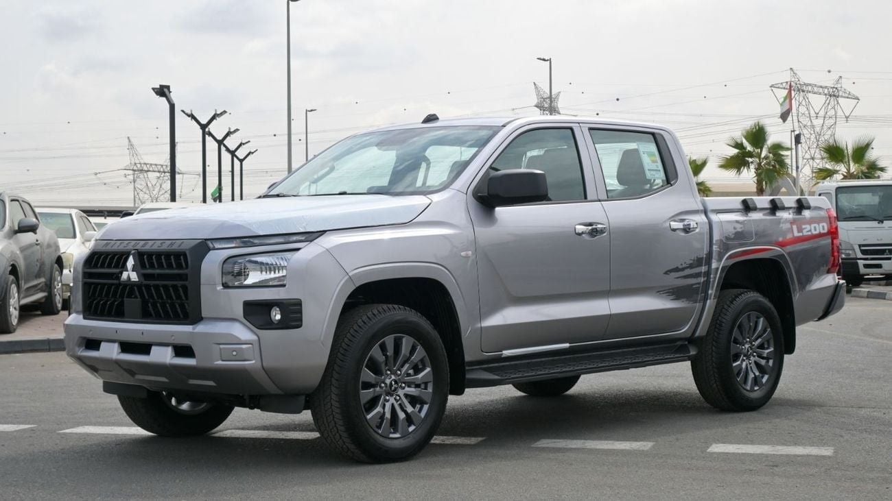 Mitsubishi L200 Brand New Mitsubishi L200 GLX 2025 Export 2.5L 4WD A/T Diesel|Silver/Black|L200-GLX-AT-25|